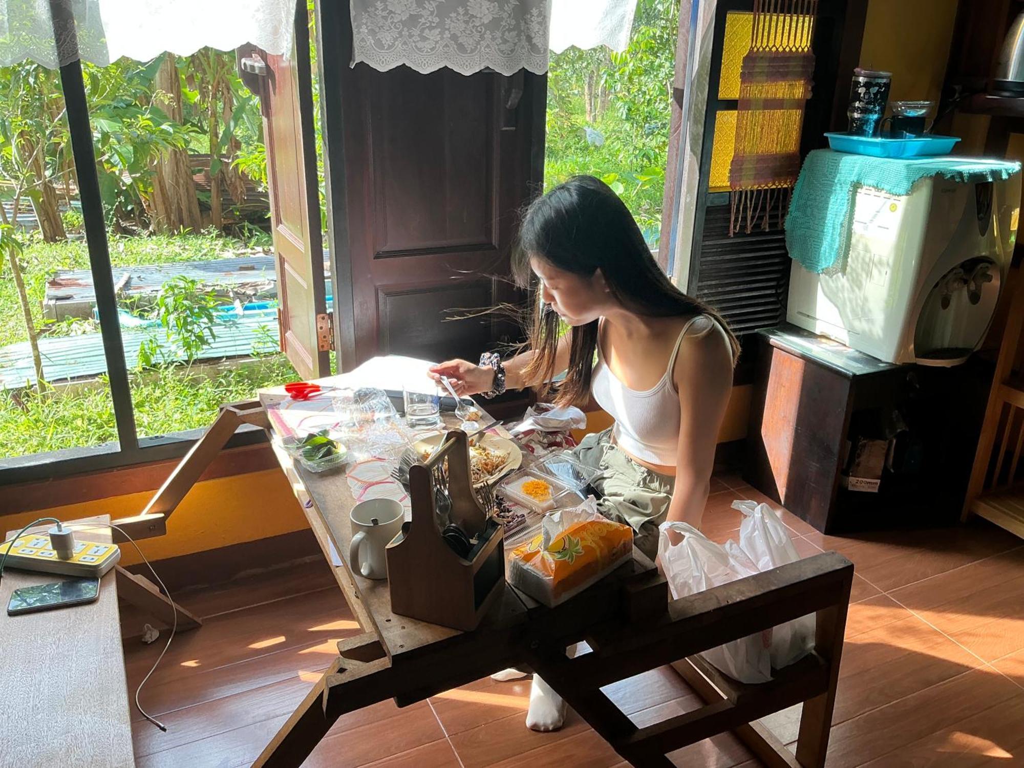 โฮมสเตย์บ้านนายสิงโตเขาคูหา Ban Khu Ha Nai Dış mekan fotoğraf
